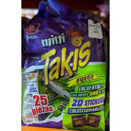 Takis Mini Takis Fuego (25 mini)