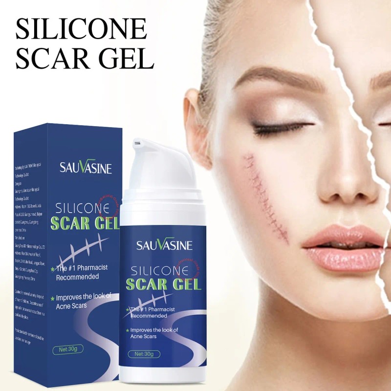 Crema De Silicona En Gel Para Cicatrices, Gel De Eliminación