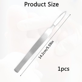 HANIUTTY Professional Scalpel, Foot Care Callus Remover, Professional Pedicure Scraper, Stainless Steel Callus Remover, Callus Scraper, Cream for Gentle Removal of Calluses for Foot Care