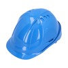 Blue Breathable ABS Hard Hat Adjustable Anti‑Smash Comfortable Helmet for