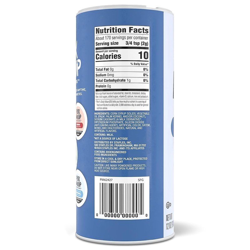 Pick Me Up Provisions Original Dairy Free Powdered Creamer, 12