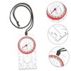 Mipcase 1 Set Multi Function Compass Portable Hiking Navigation Tool