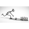 STEEMO Screw Man Bowling Bowling Gift Metal Art Decoration 31