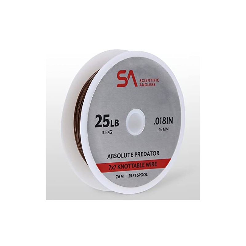 Scientific Anglers Absolute Predator 7x7 Knottable Wire (25lb)