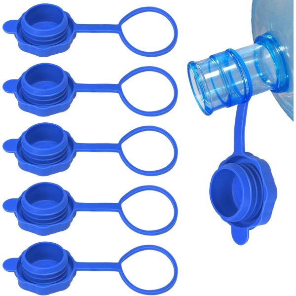 Branded 5 Pcs Reusable 5 Gallon Water Jug Caps Leak