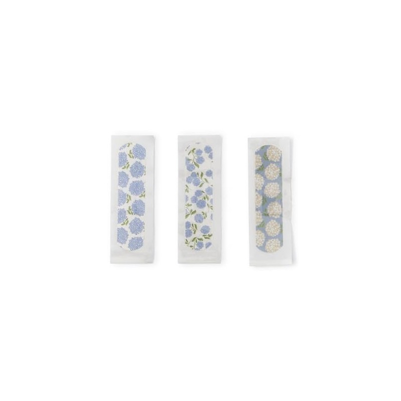 Hydrangea 30 Pc Bandages in Gift Box Includes 3 Colorations/Patterns