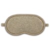Jet&Bo 100% Pure Cashmere Eye Mask Natural Undyed Cashmere