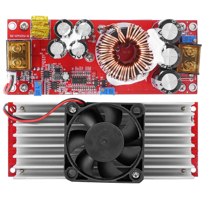 DC-DC Step Up Converter Boost，DC-DC 10-60V to 12-97V 1500W 30A