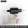 KSEIBI 619578 Water Swivel Adapters for Core Bits, 5/8"-11 Female