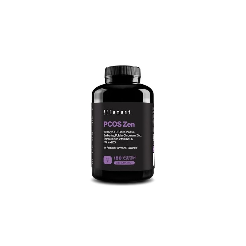 PCOS Zen - Myo & D-Chiro-Inositol, Liposomal Berberine - 180