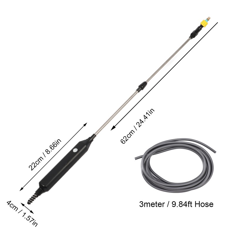Electric Sprayer Battery Powered Watering Wand Auto Pumping Sprayer for
