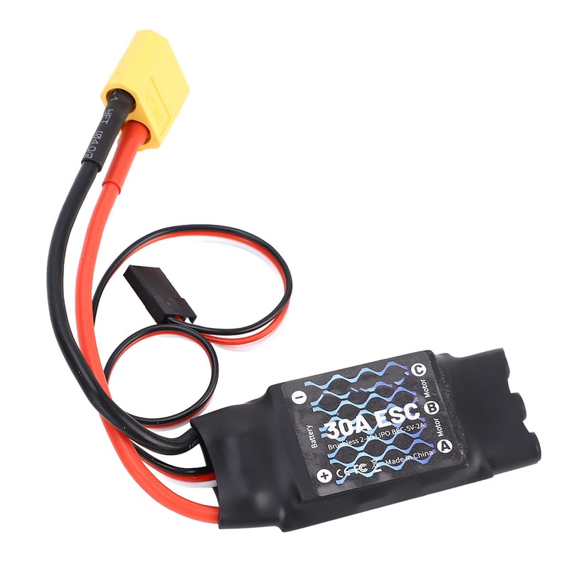 30A ESC Brushless Speed Controller with XT60 3.5mm Plugs for