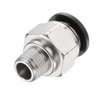 HARFINGTON Push to Connect Fittings 3/8" Tube OD x 1/8"