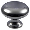 Gedotec DUKE Designer Furniture Knob Polished Chrome for Drawers Elegant