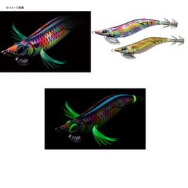 YO-ZURI A1733-SBAJ Super Blue Luminous Al Aji Lure, Egi Pata Q Rattle No. 3.5, Weight: 0.6 oz (19 g)