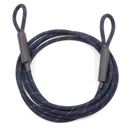 13FT Heavy Duty Security Cable with Sealed Looped Ends, Polyester Coated Braided Steel, Cut-Resistant, Truck Towing Cable 8818 LBS Breaking Strength - Versatile & Weatherproof