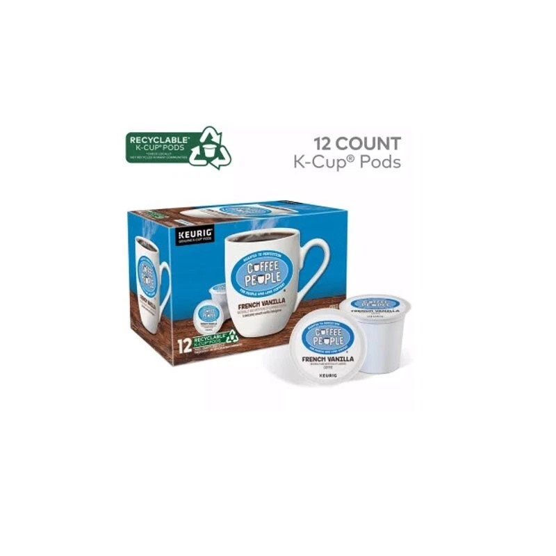 The Coffee People French Vanilla K-Cups K pods 10 Count