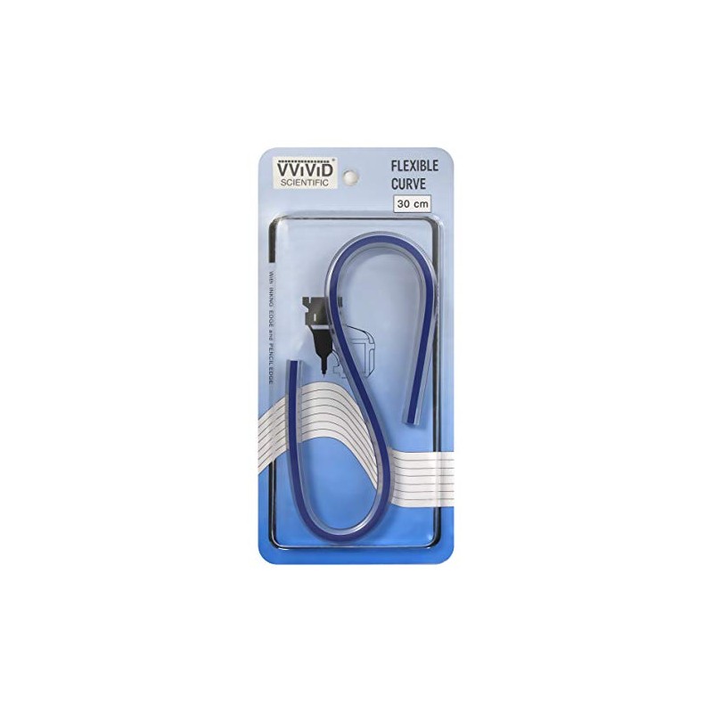VVIViD 12 Inch Flexible Curve Fabric & Design Tape Measure