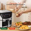 MIRASTON 8.5QT Air Fryer, View Window, Multifunctional Large Family Size