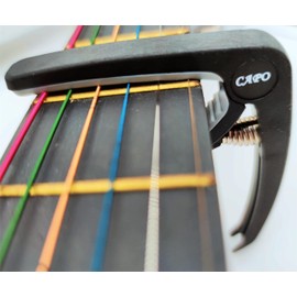 Capo,Guitar Capo, Ukulele Capo,PPpanda Trigger Capo Capotastos for Acoustic Electric Guitars and Ukulele with 6 picks