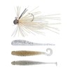 Small Rubber Jig SS Straight Pack, 0.1 oz (2.5 g)