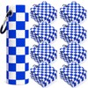 SmoothNovelty 12 Pcs Golf Towels Bulk for Bags Microfiber Waffle