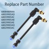 FUSCH 2 PCS Suspension Elbow Air Strut Repair Kits with
