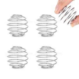 Custelen 4-Pack 2.1-Inch Large Stainless Steel Shaker Balls - 304 Grade for Protein Shakes, Milkshakes, and Salad Dressings - Durable and Easy to Clean