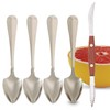 HIC Harold Import Co. 5 Pc Kitchen Grapefruit Spoons and