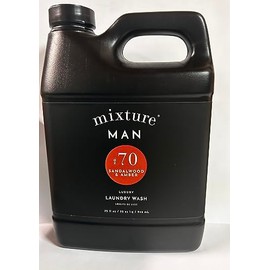 Sandalwood Amber Mixture Man Scented Laundry Wash 32 Ounce