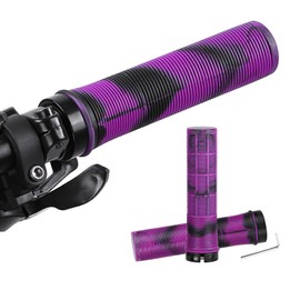 BIGULA 1Pair Ergonomic DeathGrip Bike Death Grip Handlebar Grips with Fixing Tool Perfect for Cycling Enthusiasts and Commuters