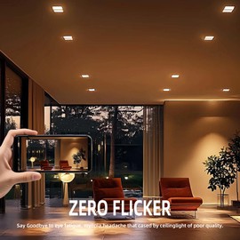 MISDOOD PAR30 Long Neck Halogen Flood Light Bulbs, 120V 39W, Dimmable High Output, E26 Medium Base, 2700K Warm Lighting, 3000 Hours for Recessed Light Bulb, 6 Pack