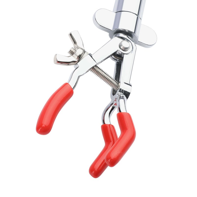 stonylab Small 3-Prong Swivel Clamp: Sturdy Single Adjust Multipurpose 360