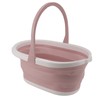 Collapsible Mop Bucket Sturdy PP Large Capacity Portable Handle Multifunction