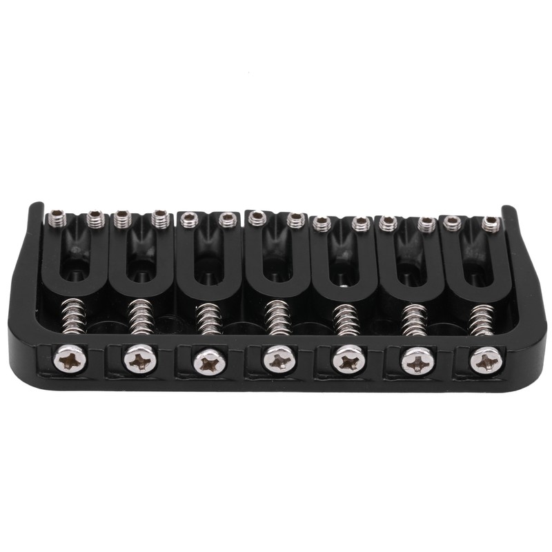 Electric Guitar Bridge 7 Strings GA891 Fixed Musical Accessories Black