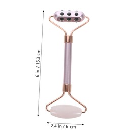 LALAFINA Facial Roller Massage Tool for Improved Blood Circulation Soothing Skin Treatment Revitalizing Facial Care Device for Youthful Appearance and Elasticity Maintenance