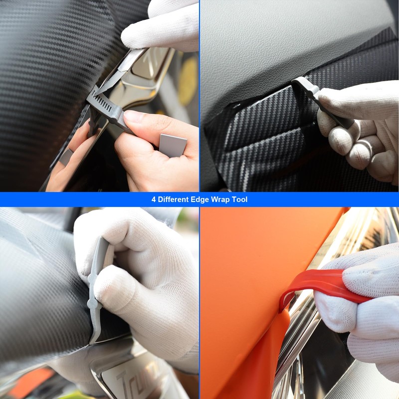 EHDIS Vinyl Wrap Tool Window Tinting Kit with Bulldozer Squeegee,Windshield