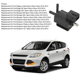 Turbocharger Bypass Solenoid Turbo Boost Control Pressure Valve BL3E 9K378 BA Turbocharger Bypass Solenoid Replacement for Ford Edge Escape Explorer