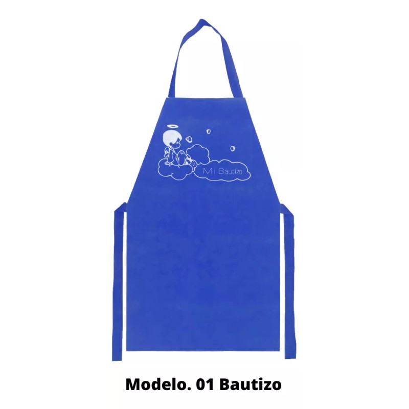 Texben Paquete De 50 Mandiles Bautizo