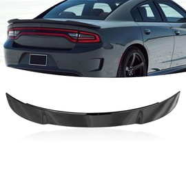 JHRISE Glossy Black Rear Spoiler for Dodge Charger SRT GT Daytona SXT RT SE Hellcat Style Trunk Spoiler 2011-2022