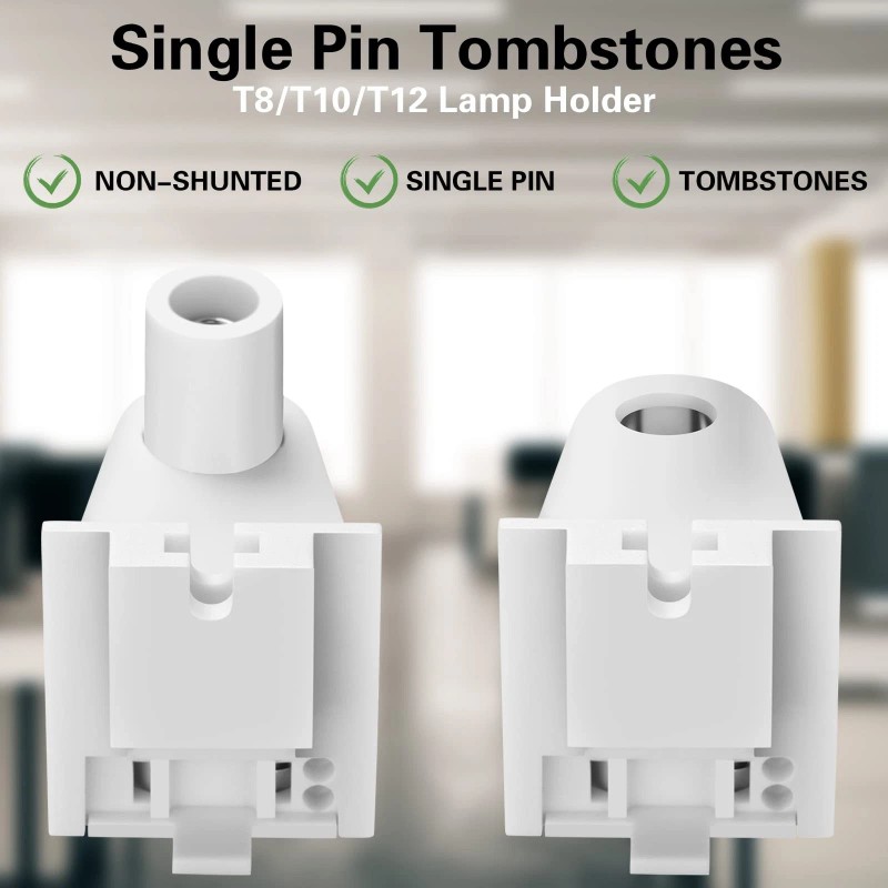 Hortsun 24 Pairs Single Pin Fa8 Tombstone T8 T10 T12