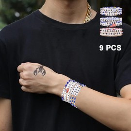 BQKBX Kamala Harris 2024 Bracelets Merch Kamala Harris Merchandise President Vote Campaign Bracelet Kamala Harris Merchandise Bracelet Kamala Harris 2024 Bracelets