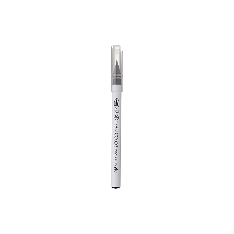 Kuretake Brush Pen, Real Brush Pen, Clean Color, No.10, Black