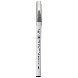 Kuretake Brush Pen, Real Brush Pen, Clean Color, No.10, Black (RB-6000AT-010S)
