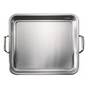 Tramontina Rectangular Roasting Pan with Basting Grill Stainless Steel 16.5-Inch,
