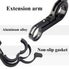 YMWALK Bicycle Handlebar Extender 20cm Aluminum Alloy Clamp Speedometer Headlight