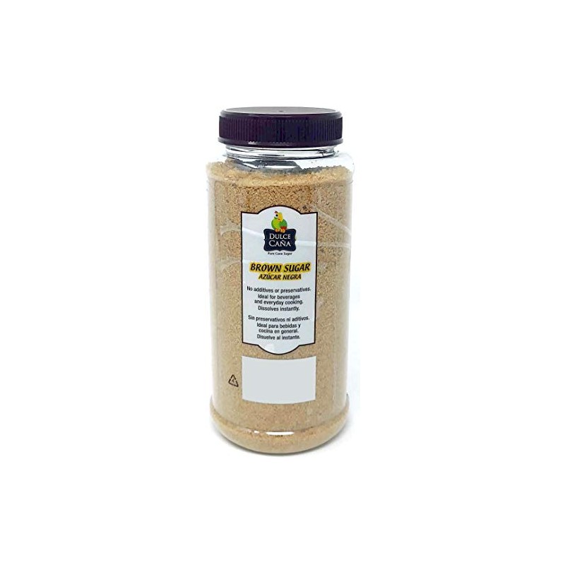 Dulce Caña Azúcar Negra, Organic Non-GMO Pure Cane Brown Sugar,