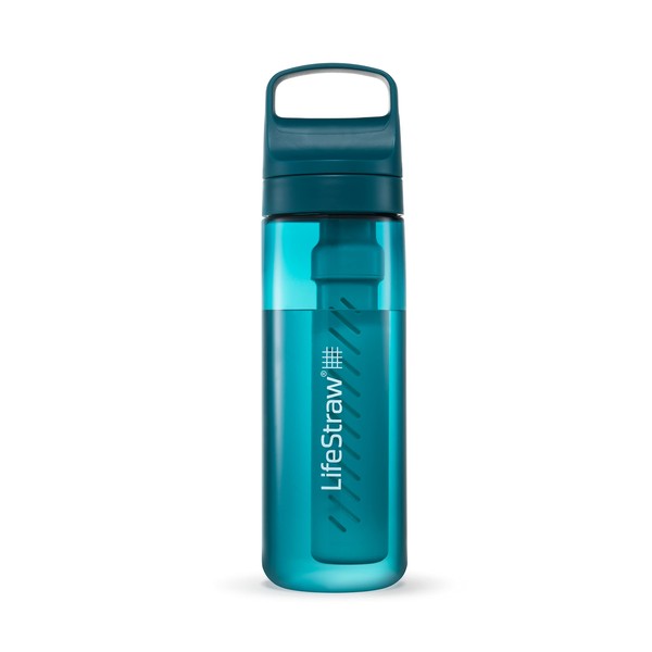 LifeStraw Go Series – BPA-Free Water Filter Bottle for Travel