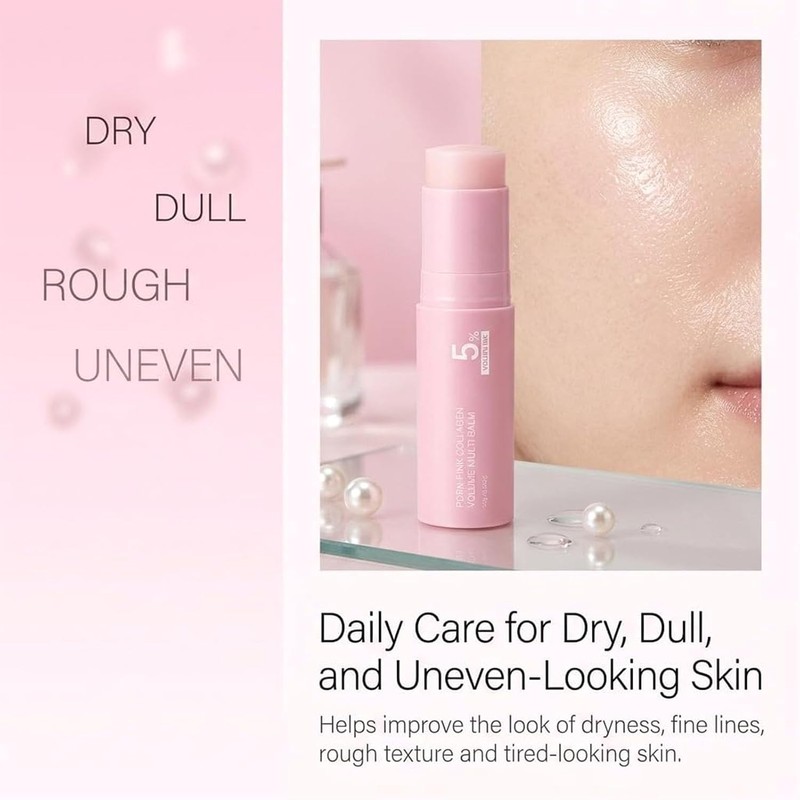 Bálsamo Facial Anti-Arrugas con Colágeno Rosa y PDRN 2 Piezas