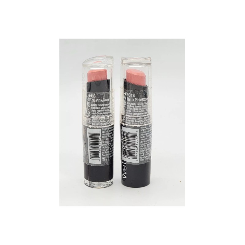 Wet n Wild Megalast Lip Color Lipstick #901B Think Pink